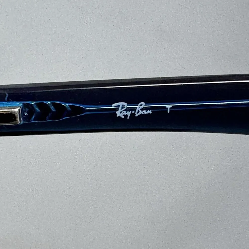 Ray-Ban RB1555 3667 Blue Eyeglass Frames Kids 48-16-130 Authentic
